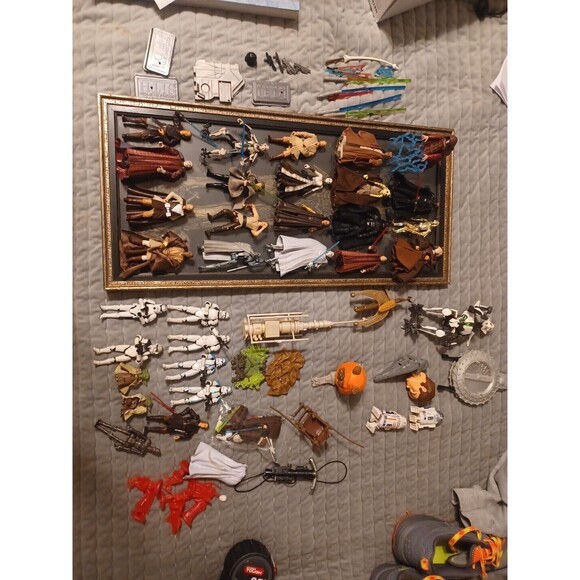 Star Wars The Clone Wars Aqua Droid Clone Trooper Draa Barc Cody Pilot LOT Of 42 - Picture 15 of 16